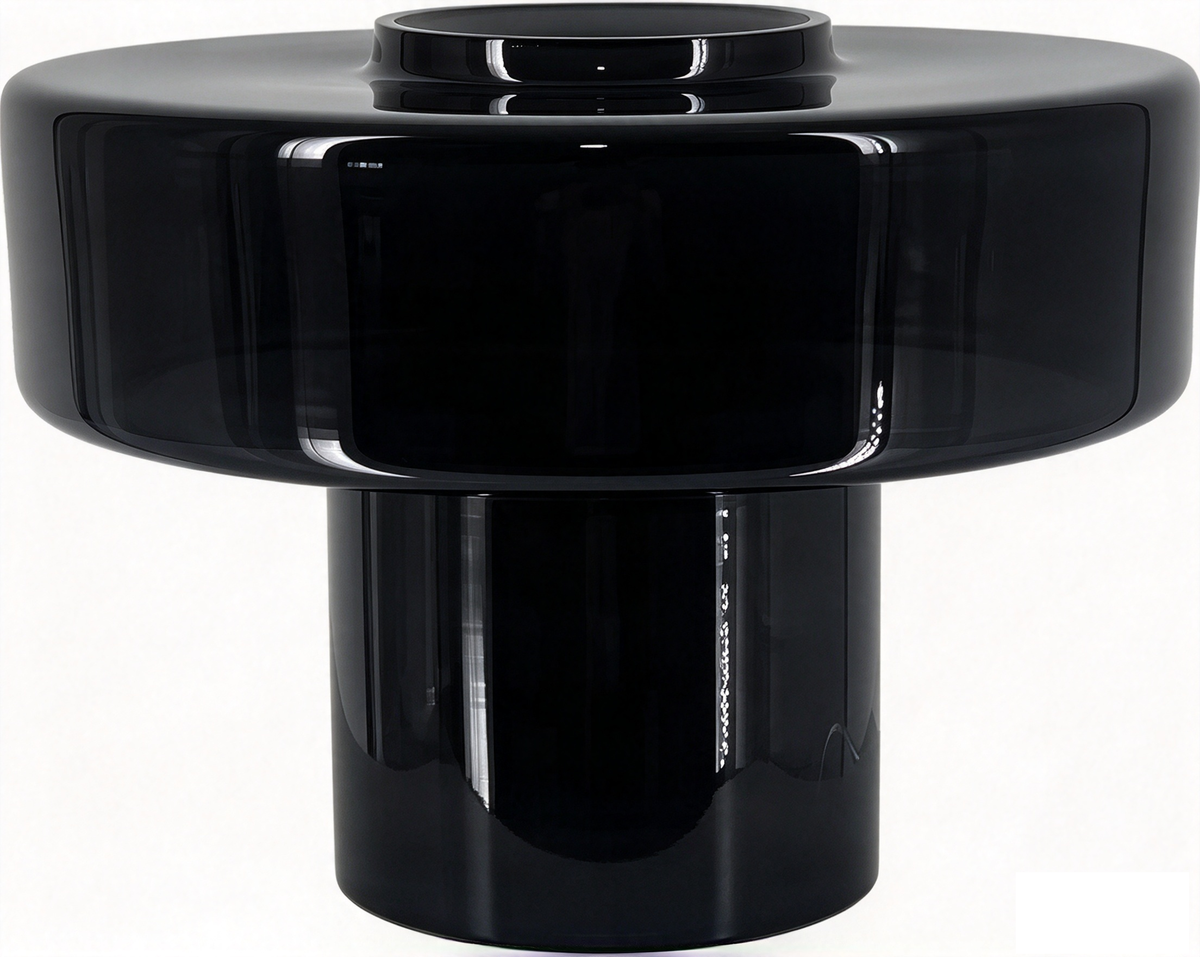 Colorful T-Shaped Glass Table Lamp