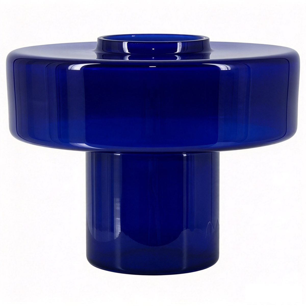Colorful T-Shaped Glass Table Lamp