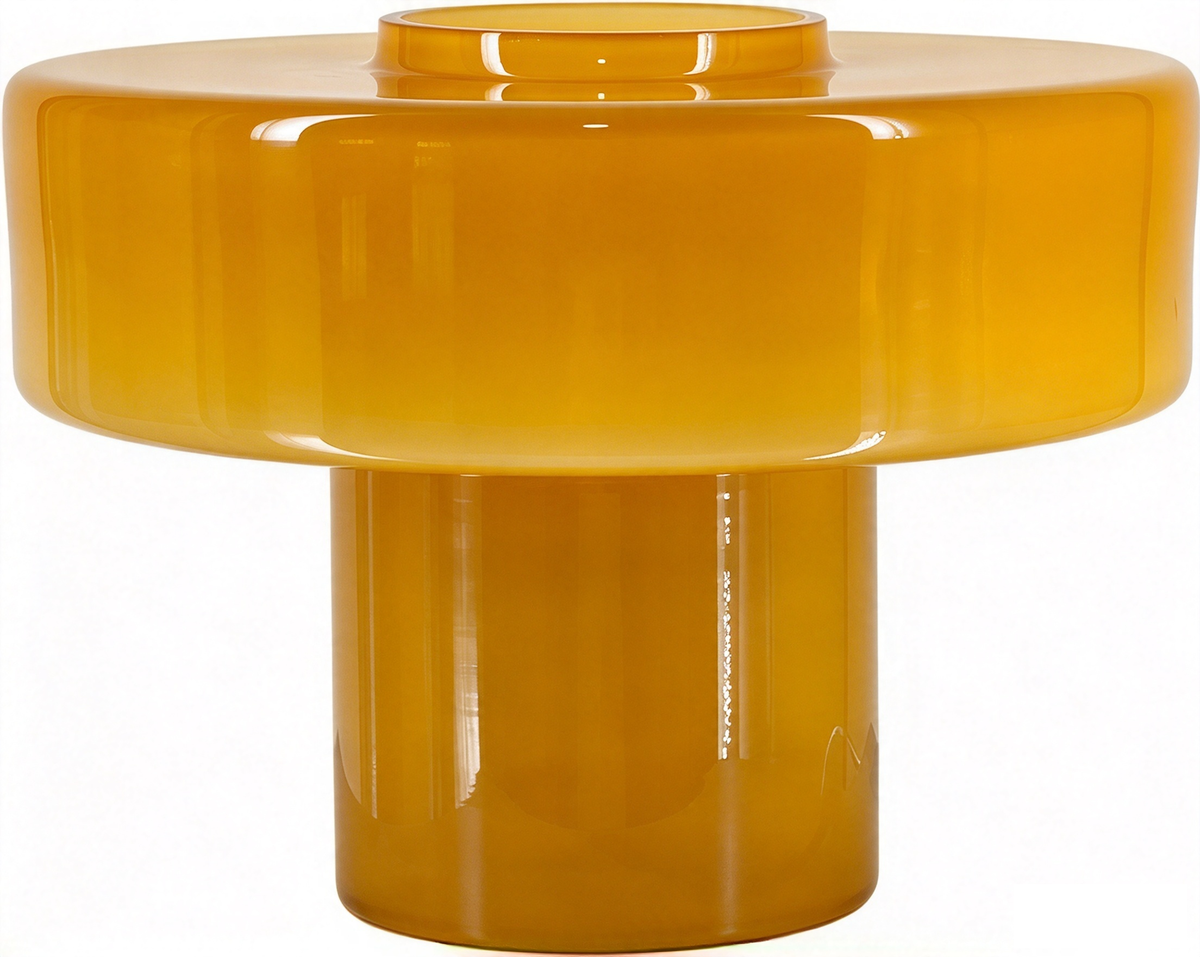 Colorful T-Shaped Glass Table Lamp