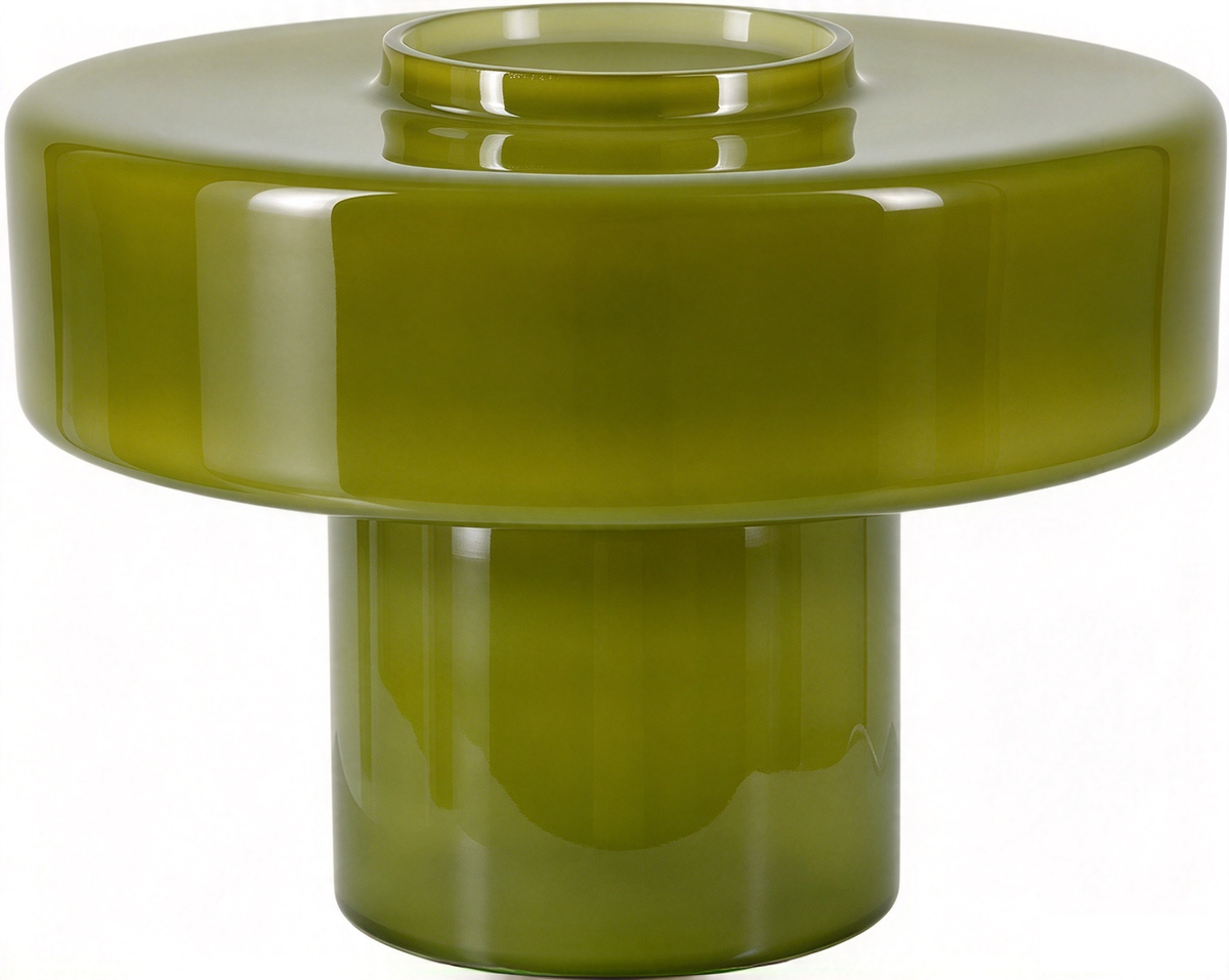 Colorful T-Shaped Glass Table Lamp