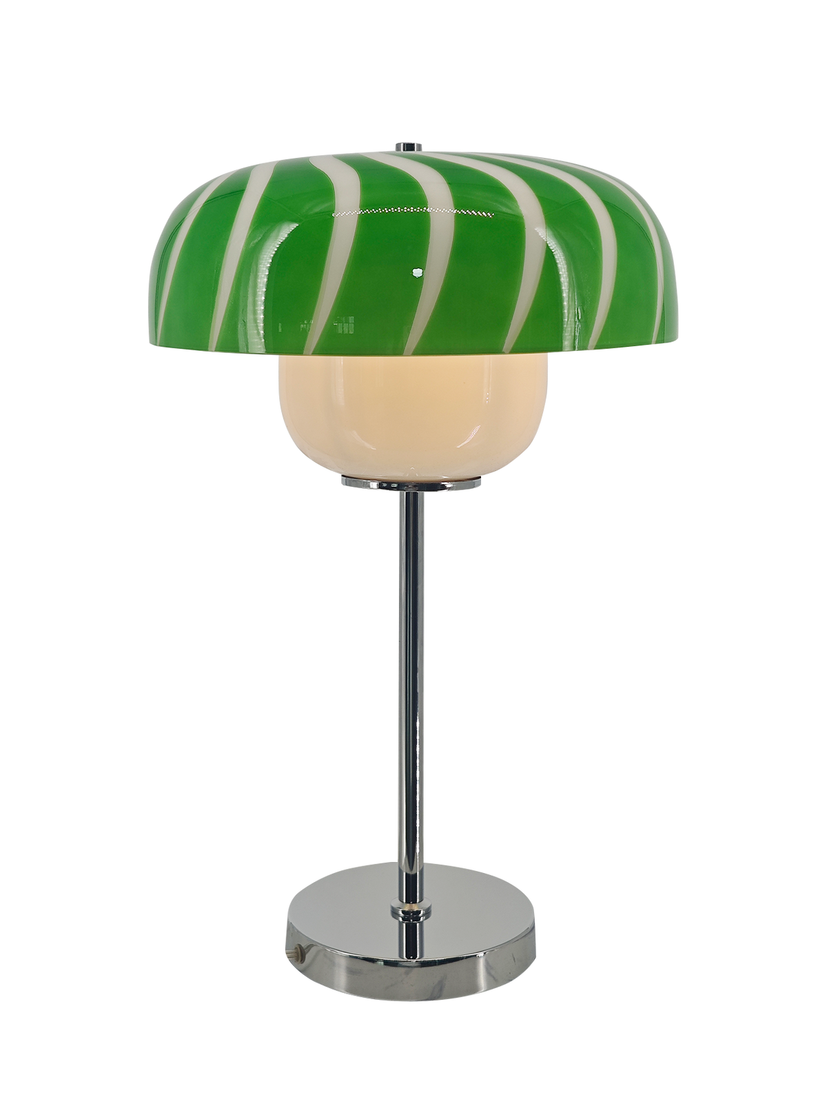 Candy Stripe Mushroom Table Lamp