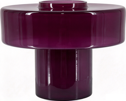 Colorful T-Shaped Glass Table Lamp