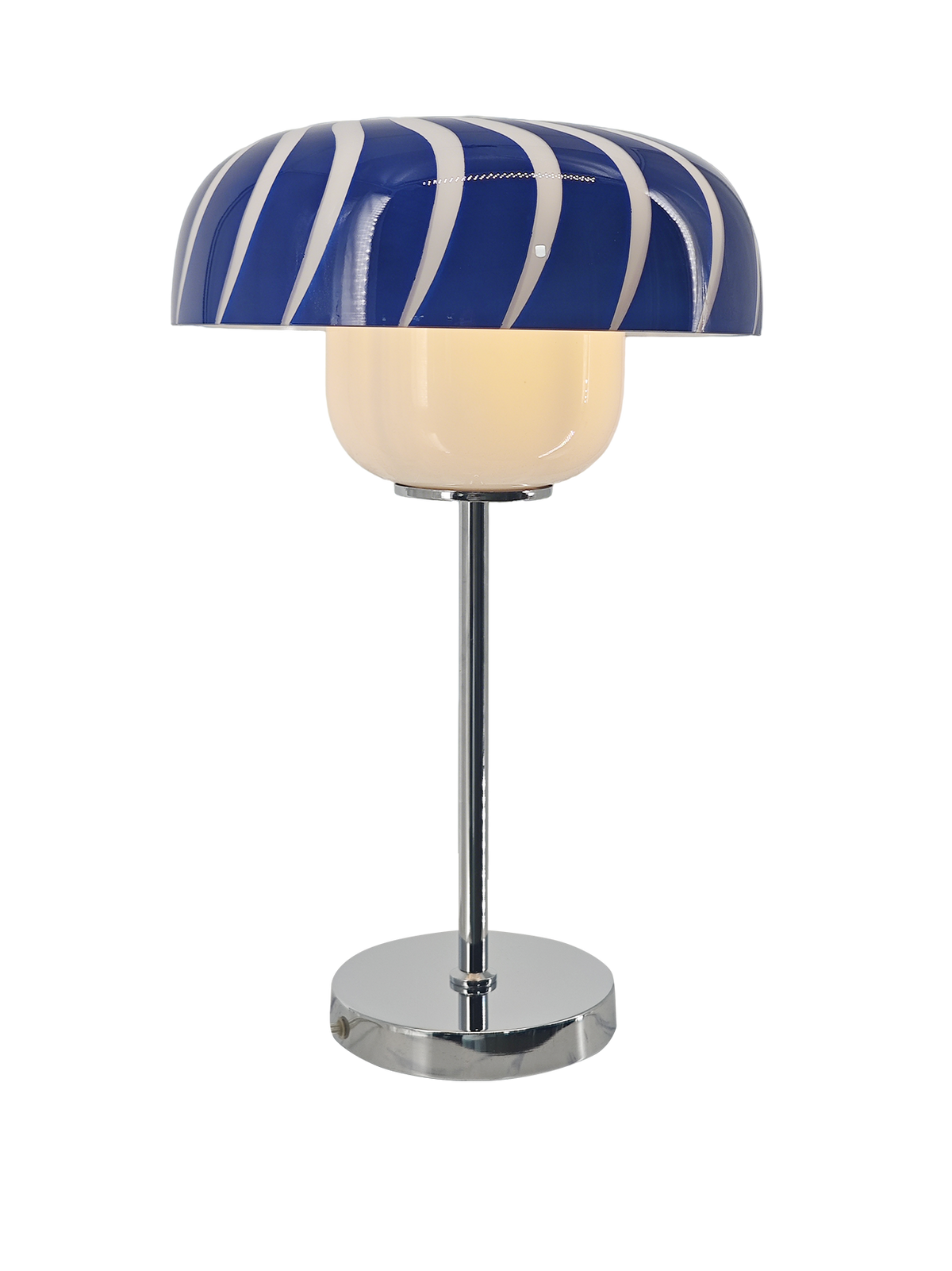 Candy Stripe Mushroom Table Lamp