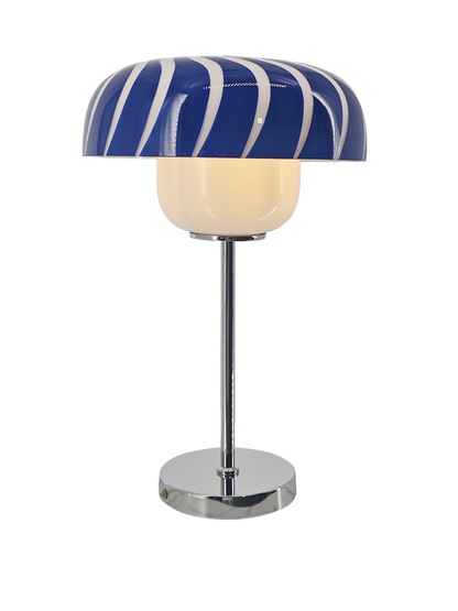 Candy Stripe Mushroom Table Lamp