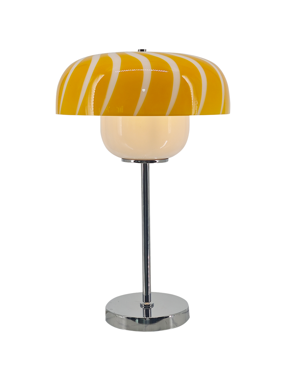 Candy Stripe Mushroom Table Lamp
