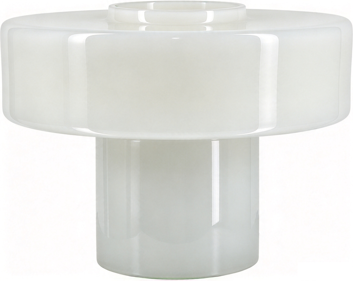 Colorful T-Shaped Glass Table Lamp