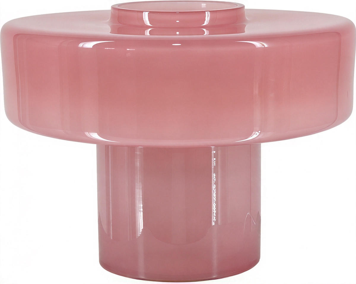 Colorful T-Shaped Glass Table Lamp