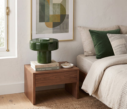Colorful T-Shaped Glass Table Lamp